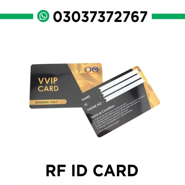 Rwp Card RFID Cards Printing Blue Area Islamabad & Rawalpindi | PVC Card