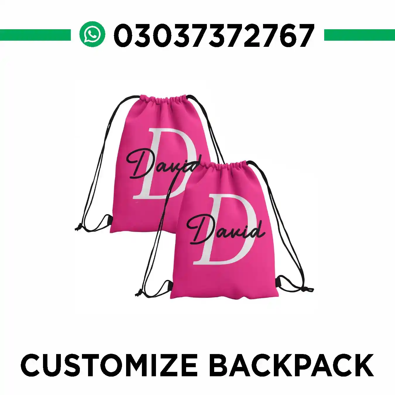 Customize Backpack