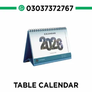 Table Calendar Printing